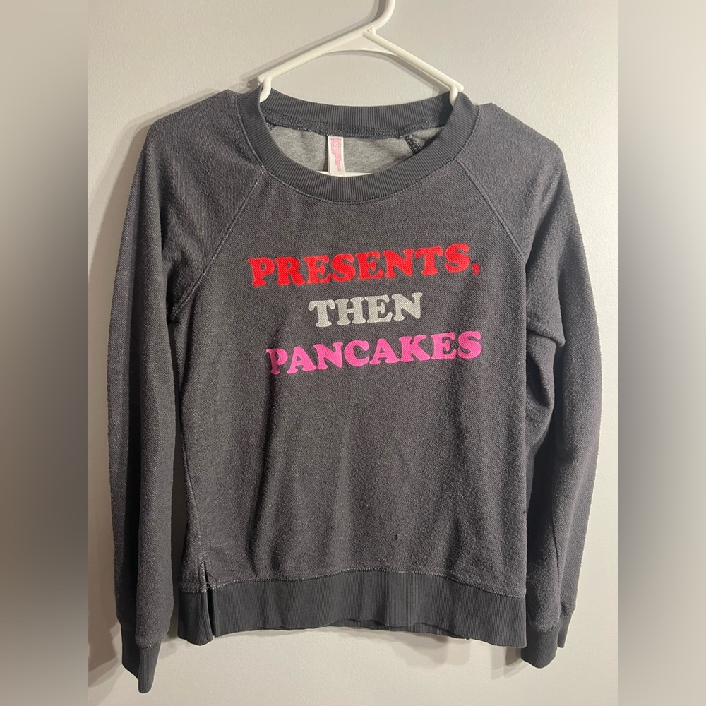 Brand is Xhilaration sleepwear. Size XS! Dark grey long sleeve.